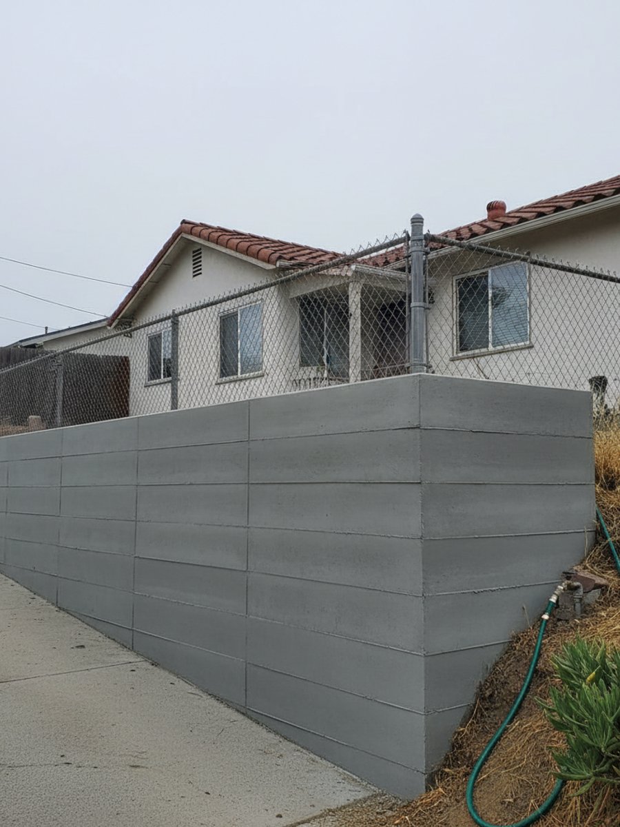 Concrete Sidewalks & Walkways completed by Heritage Concrete in Reedley, CA