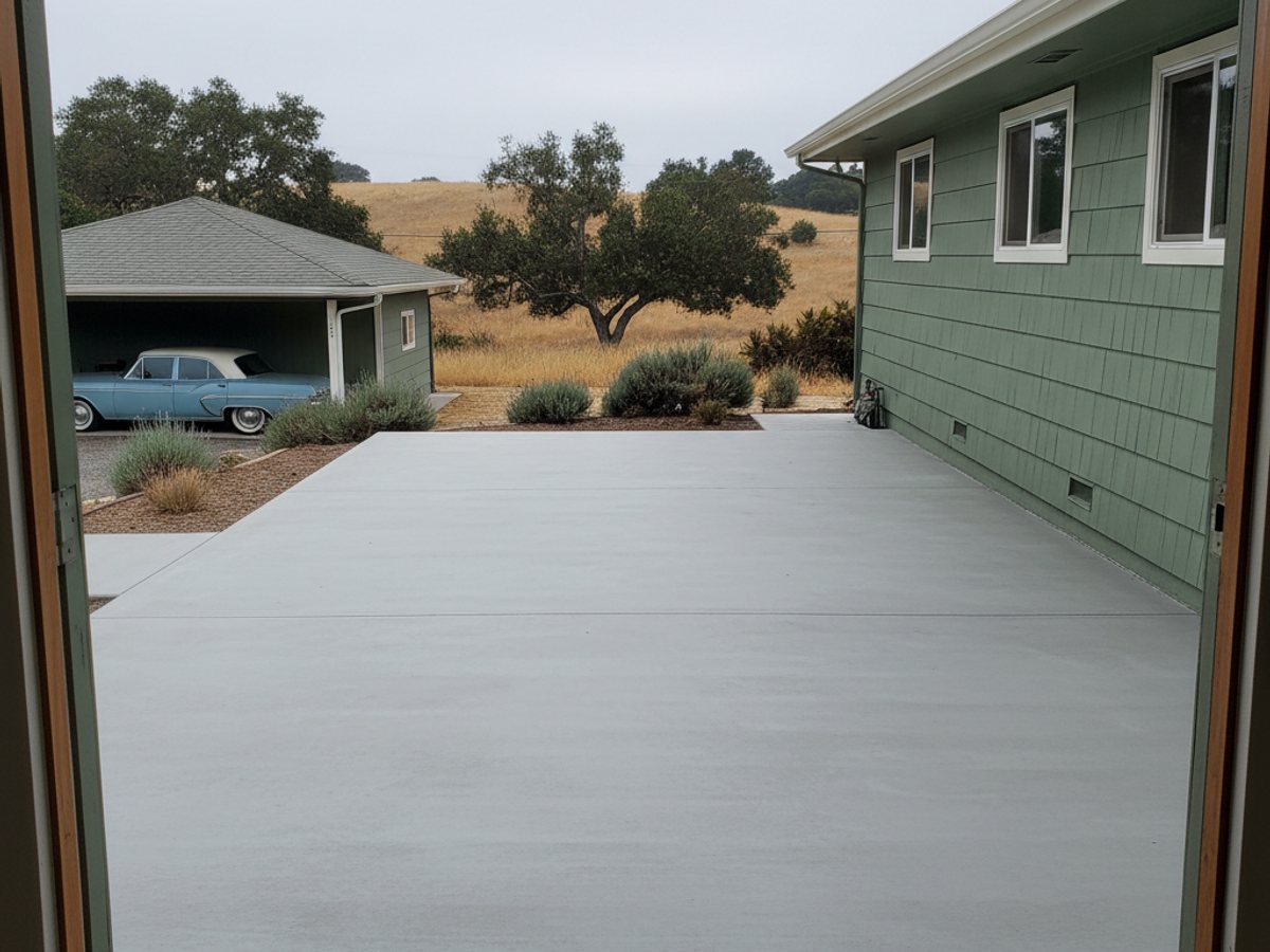 Stamped Concrete completed by Heritage Concrete in Porterville, CA